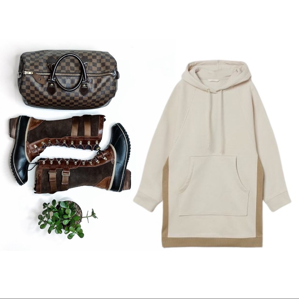 NWT H&M Conscious Collection Oversized Hoodie - Rare - Sold Out - Picture 2 of 8